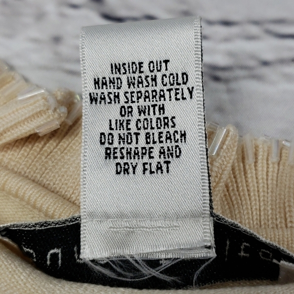 PURSUITS, Ltd. Silk Blend Embellished NWT Sweater NWT - Picture 12 of 15